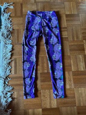 LuLaRoe Purple Cruella Deville Leggings